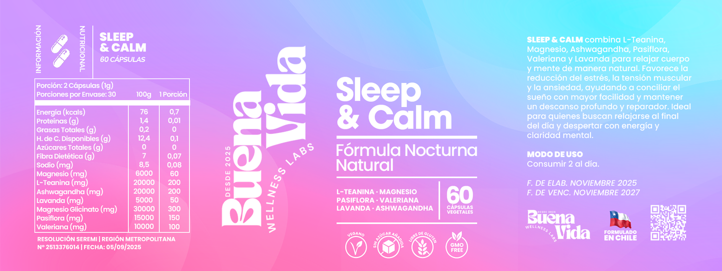 Sleep & Calm | Formula Nocturna Natural
